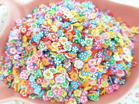 Assorted Snack Polymer Clay Slices Sprinkles